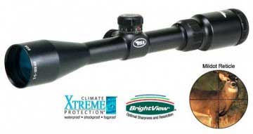 BSA TW3.5-10x40 Tactical Weapon Rifle Scope - Mil Dot Reticle