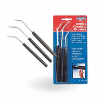 Birchwood Casey Angled Cleaning Brushes - 3 pack