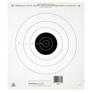 Champion Shooting Targets 50 ft. Timed and Rapid Fire (12 pack)