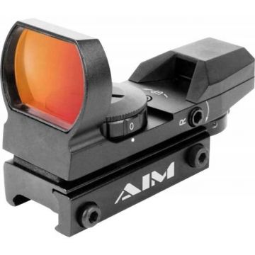 AIM Sports Reflex Red Dot Sight  w/ 4 Different Reticles RT4-01