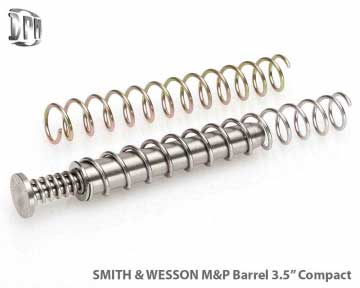 DPM Recoil Reduction System for S&W M&P Compact Barrel 3.5" 9mm 40S&W 357SIG