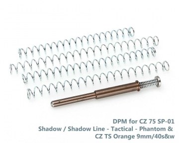DPM Recoil Rod Reducer System for CZ 75 SP-01 Shadow / Shadow Line - Tactical - Phantom & CZ TS