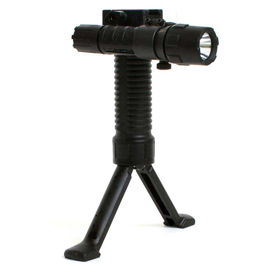 grip pod with streamlight polytac led flashlight package surefire tactical light for ar 15