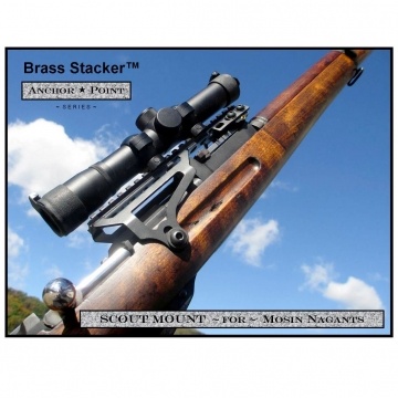 Mosin Nagant M9130 M38 M44 T53 Universal Fit Scout Scope Mount by Brass Stacker