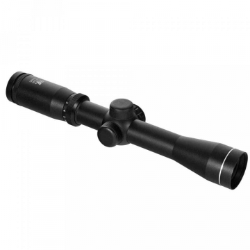 NcSTAR Pistolero Series 2-7x32mm Illuminated Long Eye Relief Scout Scope with Scope Rings