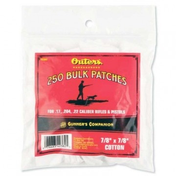 Outers Cleaning Patches - Cotton Bulk Bagged