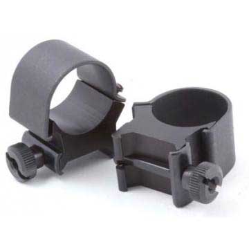 Weaver Standard Detachable Rings - 30mm Black