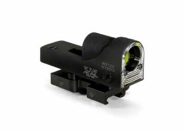 Trijicon RX01-14: Trijicon Reflex 6.5 MOA Dot with Flattop Mount