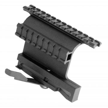 Aim Sports AK Double Rail Side Mount With Quick Release Lever