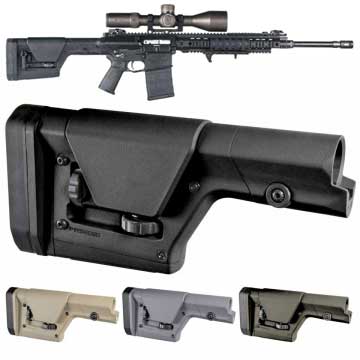 Magpul PRS Gen3 Precision-Adjustable Stock for AR15 & AR10 (Mil-Spec Carbine & Rifle Tube)