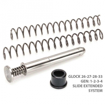 DPM Recoil Reduction System for Glock 26, 27, 28, 33 (All GENs 1-5) Slide Extended System