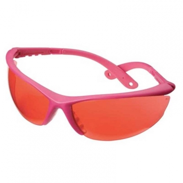 Champion Pink Shooting Glasses - Open Frame