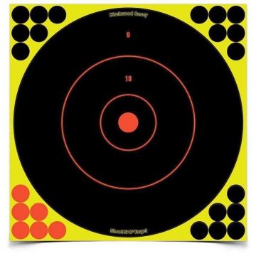 Birchwood Casey Shoot•N•C 12" Bull's-eye Target 12 Pack