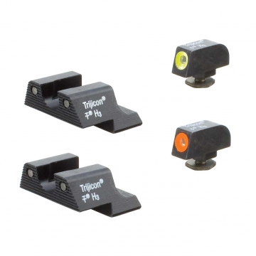 Trijicon HD Night Sight Set for Glock 42, 43 and 48 - GL113-C-600784/GL113-C-600785