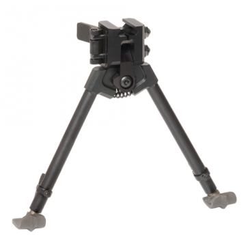 Versa-Pod 300 Series: 9-12" standard bench bipod with ski feet, non-pan/tilt, picatinny rail mounted