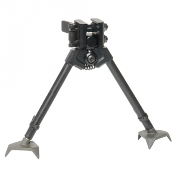 Versa-Pod 300 Series: 9-12" standard bench bipod with Raptor feet,pan/tilt, picatinny rail mounted w