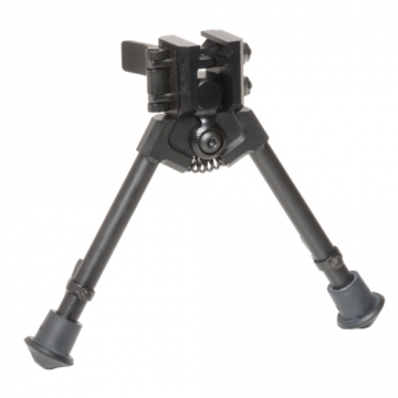 Versa-Pod 300 Series: 7-9" prone bipod with rubber feet, pan/tilt, picatinny rail mounted with rapid