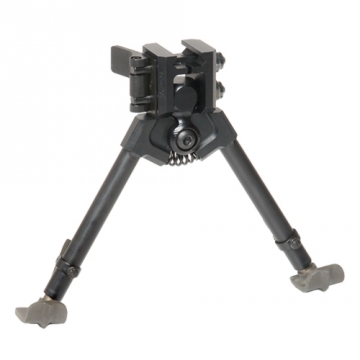 Versa-Pod 300 Series: 9-12" standard bench bipod with ski feet, pan/tilt, picatinny rail mounted wit