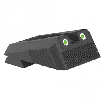 Kensight Kimber  Fixed Rear Night Sight, Serrated Blade, Tritium Inserts w/ Arctic White Outlines