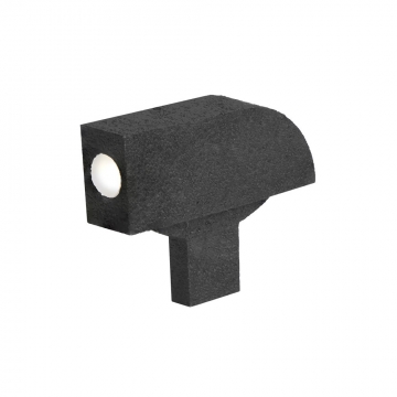 Kensight Colt 70 Series - Target 1911 Arctic White Dot Front Sight - Smooth Patridge Style Blade, .1