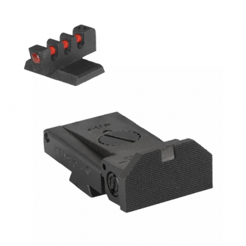 Kensight - LPA TRT - Beveled Serrated Blade, Adjustable Target 1911 Rear Sight (860-083) w/ 0.200" T