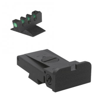 Kensight - LPA TRT - Rounded Serrated Blade, Adjustable Target 1911 Rear Sight (860-053) w/ 0.200" T