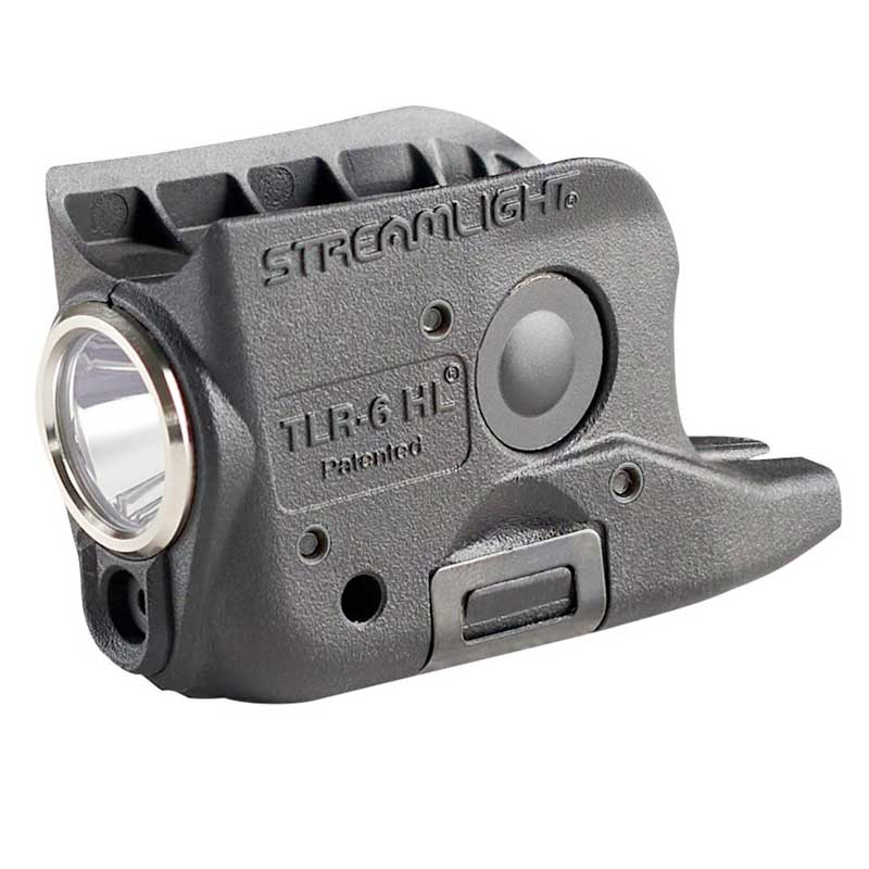 Streamlight TLR-6 HL G Glock 42, 43 & 48 Non Railed Weapon Light with Green Laser