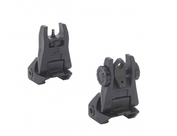 Meprolight Flip Up W/ Tritium 3 Dot Blk