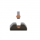 Ameriglo CAP Sight Set for Glock 42,43,43X,48 - Green Tritium Orange Outline