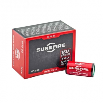 SureFire 123A Batteries Box of 12