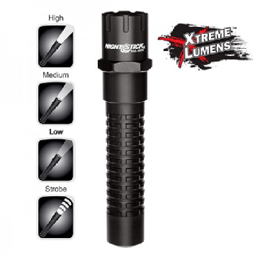 Xtreme Lumens Metal Multi-function Rechargeable Tactical Flashlight
