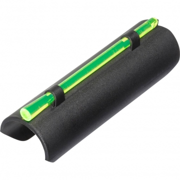 Hiviz Magnetic Plain Barrel Shotgun Sight Fits 12,16,20 Plain Barrel Green Red Litepipes