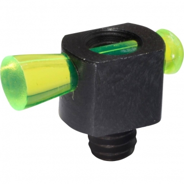 Hiviz Spark Ii Shotgun Sight Threaded Front Bead Green