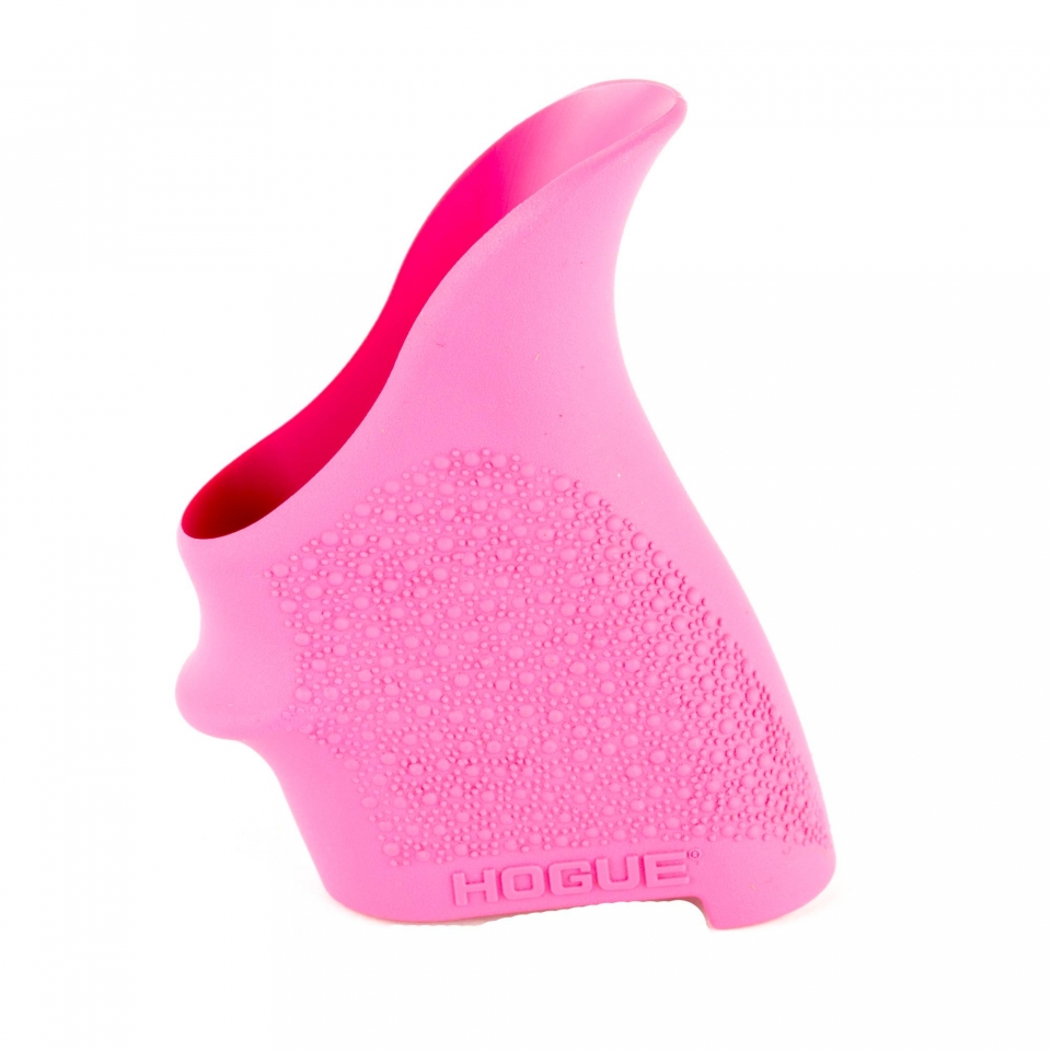 Hogue HandALL Beavertail Grip Sleeve for S&W M&P Shield and Ruger LC9s/EC9s - Pink