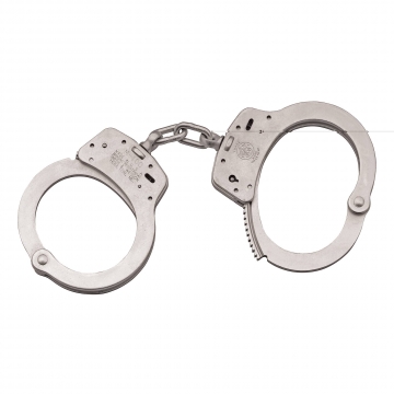S&W 100 Handcuffs Nickel
