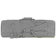 Bulldog Tact Double Rifle 37" Gray