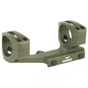 Warne XSKEL30OD Gen 2, Extended Skeletonized 30mm MSR Mount, Mil-Spec OD Green