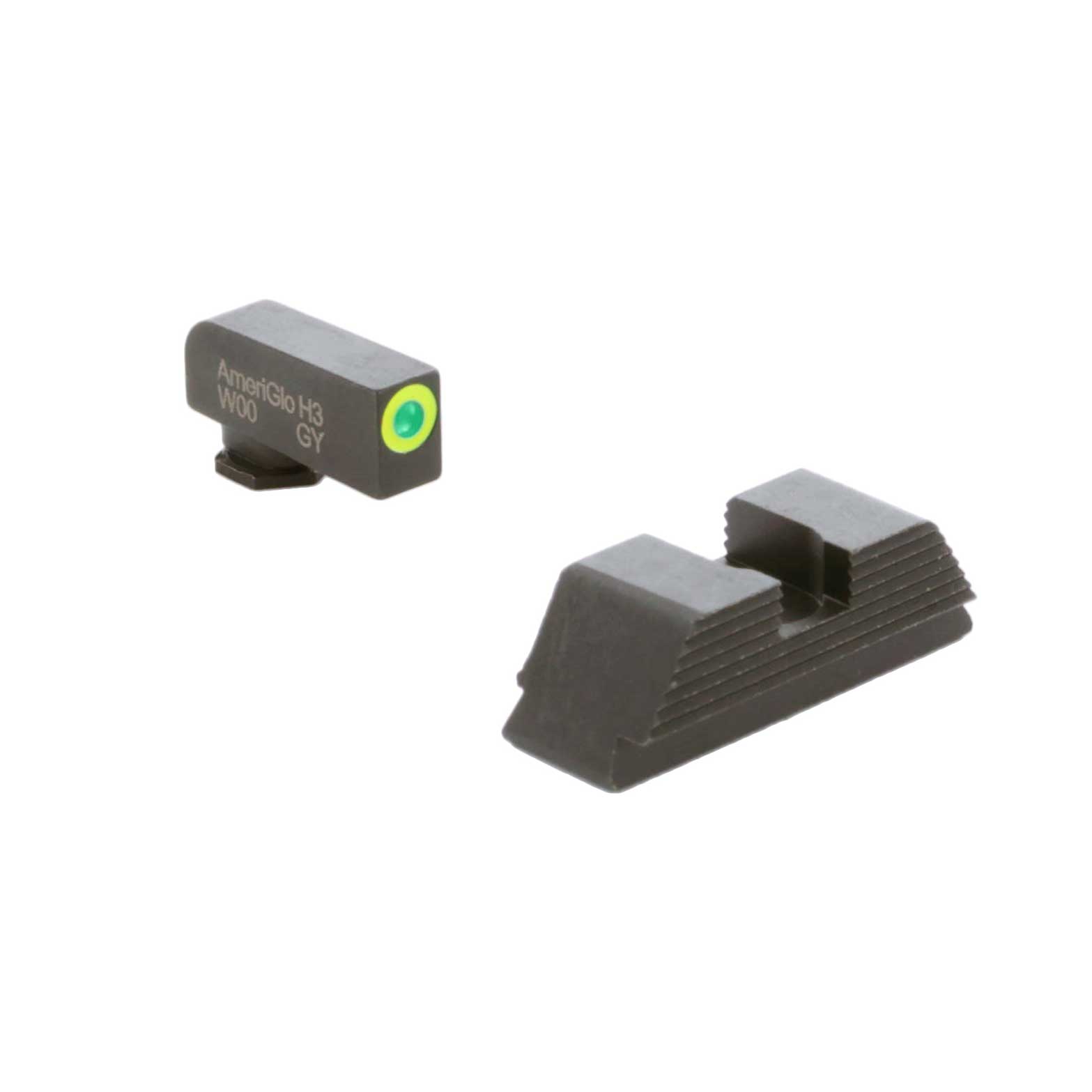 AmeriGlo Hackathorn, Sight, For Glock 43 And 43, Front/Rear, Green