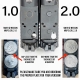 C&H Precision Optics Plate for S&W M&P M2.0 C.O.R.E. to Aimpoint ACRO - STEEL