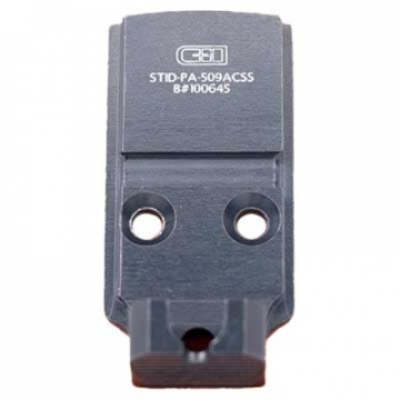 C&H Precision STACCATO DUO Optics Mounting Plate  Holosun 509 Primary Arms ACSS