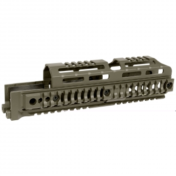 Midwest Industries  Ak Alpha Quad Rail 10" Odg