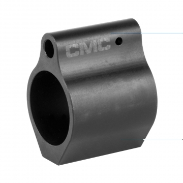 CMC Triggers AR Low Pro Gas Block .750 Blk