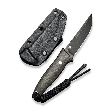 CIVIVI Knives CIVIVI Tamashii Fixed Blade Knife Micarta Handle (4.07" D2 Blade) C19046-4