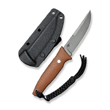 CIVIVI Knives CIVIVI Tamashii Fixed Blade Knife Micarta Handle (4.07" D2 Blade) C19046-5