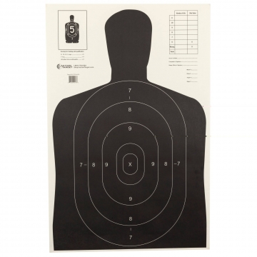 Action Target  B27e Blk 100pk