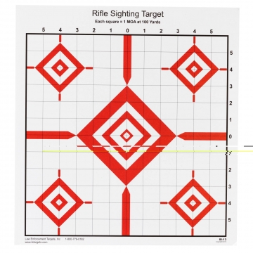 Action Target  Rifle Sighting 100pk