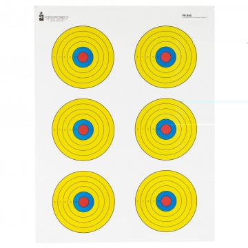 Action Target  Bright 6 Bullseye 100pk