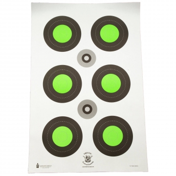 Action Target  Trident Blseye Grn 100pk