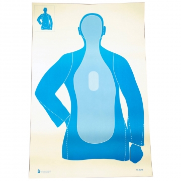 Action Target  3 Tone Blu B21e 100pk