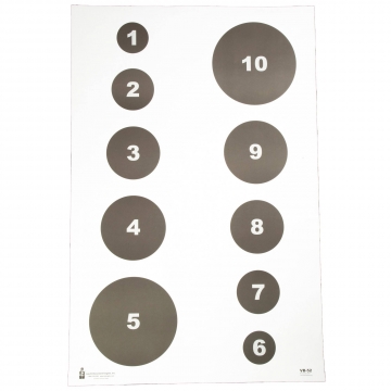 Action Target  Cir Command Trng 100pk